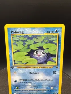 Poliwag 62/75 1st Edition Neo Discovery Set Common 2001 English Pokemon WoTC - Image 2
