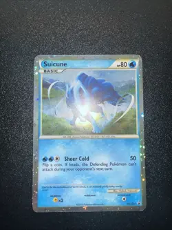 Suicune HGSS21 Cosmo Holo Promo - Pokemon TCG Black Star Promo - LP - Image 1