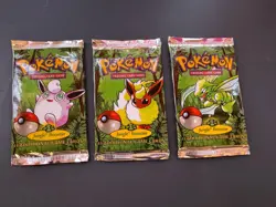 Pokemon TCG Jungle Booster Pack - (Set of 3) - Image 1