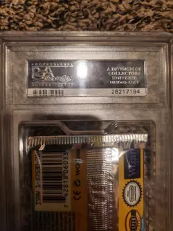 PSA 9 MINT Base Set (Blastoise) SEALED Pack BLACK TRIANGLE ERROR Pokemon - Image 4