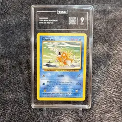 Magikarp 35/102 TAG 9 MINT Base Set Rare Pokemon - Image 1