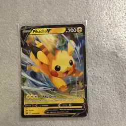2023 POKEMON SWORD & SHIELD BLACK STAR PROMOS #SWSH285 PIKACHU V - Image 1