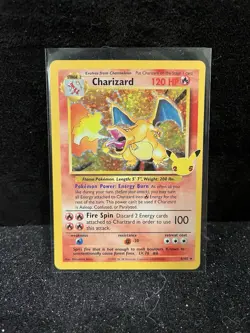 Pokemon TCG Celebrations: Classic Collection #4/102 Charizard Holo RARE - Image 1