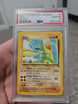 Onix 03/18 Southern Islands Special Promo PSA 10 Pokemon TCG - Image 2