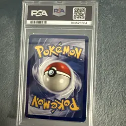 PSA 8 MINT 1999 POKEMON FOSSIL 37 GRAVELER 1ST EDITION ENGLISH - Image 2