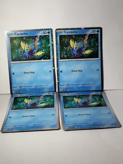 Carvanha 093 Cosmo Holo Black Star Promo Pokemon TCG - Image 1