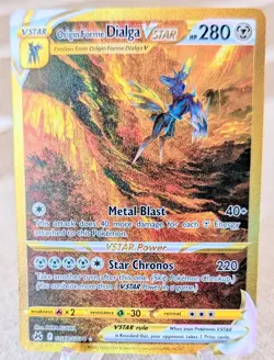 Pokemon TCG Origin Forme Dialga VSTAR GG68/GG70 Crown Zenith - Image 1
