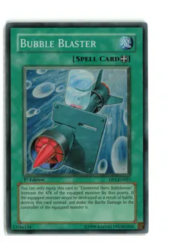 BUBBLE BLASTER DP1-EN023 1st EDITION Yugioh TCG MP - Image 1