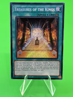 Yu-Gi-Oh Maze Of The Master Treasures Of The Kings Secret Rare MZTM-EN006 NM!!! - Image 1