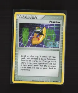 PokeNav 83/100 EX Crystal Guardians Reverse Holo Uncommon Stamped Pokemon Card - Image 2