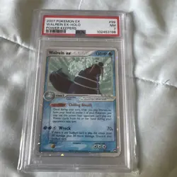 PSA 7 Pokemon Walrein ex Power Keepers 99/108 Holo Card - Image 1
