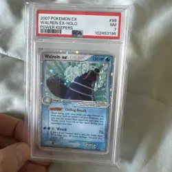 PSA 7 Pokemon Walrein ex Power Keepers 99/108 Holo Card - Image 2