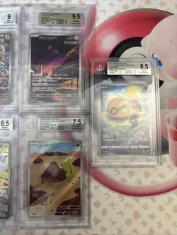 Pokemon 19x All Art Rare Graded Beckett Card Lot ! #27 - Image 5
