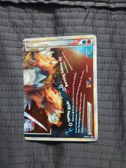 Entei & Raikou LEGEND Holographic Pokemon Card 91/95 - Image 1