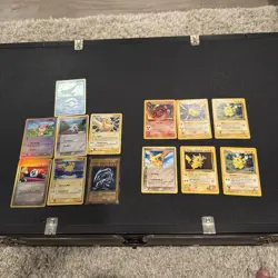 Pokemon Yugioh Card Lot Holo Non-Holo Pikachu Error Blue Eyes White Dragon etc - Image 1