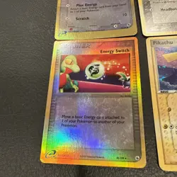 Pokemon Yugioh Card Lot Holo Non-Holo Pikachu Error Blue Eyes White Dragon etc - Image 5