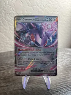 Genesect Ex 067/086 Black Bolt Holo Rare Scarlet Violet Pokemon Card NM - Image 1