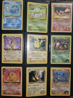 Pokemon Lot Of 100 Vintage Cards , Fossil, Team Rocket, Jungle, Base Set - Image 1