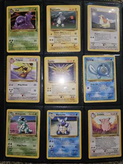 Pokemon Lot Of 100 Vintage Cards , Fossil, Team Rocket, Jungle, Base Set - Image 2