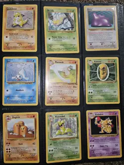 Pokemon Lot Of 100 Vintage Cards , Fossil, Team Rocket, Jungle, Base Set - Image 3