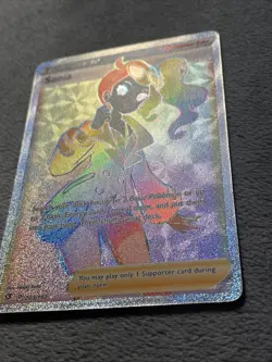 Sonia 203/192 Full Art Rainbow Secret Rare Holo Pokemon Card Rebel Clash 2020 - Image 2