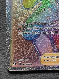 Sonia 203/192 Full Art Rainbow Secret Rare Holo Pokemon Card Rebel Clash 2020 - Image 5