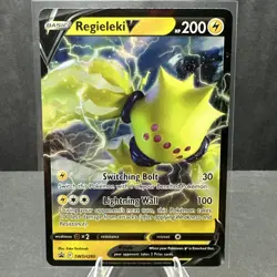 Regieleki V SWSH280 Sword & Shield Black Star Promo Holo Pokemon TCG Card NM - Image 1