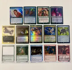 Magic The Gathering Unique 14 Mixed Card Lot. Spider Sense Promo, Liliana. NM - Image 2