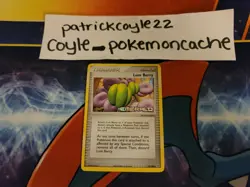 Lum Berry Holo Uncommon Stamped Trainer Card EX Emerald 78/106 VLP - Image 2