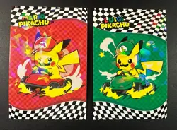 Mario & Luigi Pikachu Cracked Ice Holo Pokemon Electric Card Database Peru - Image 1