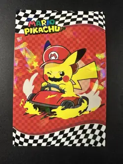 Mario & Luigi Pikachu Cracked Ice Holo Pokemon Electric Card Database Peru - Image 2