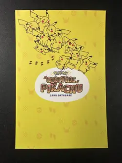 Mario & Luigi Pikachu Cracked Ice Holo Pokemon Electric Card Database Peru - Image 3