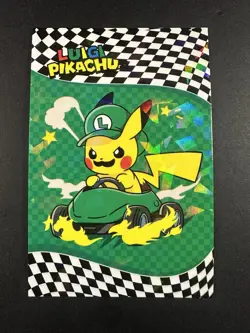 Mario & Luigi Pikachu Cracked Ice Holo Pokemon Electric Card Database Peru - Image 4