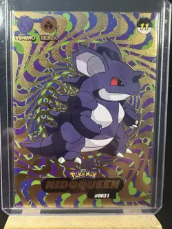 Shadow Nidoqueen Gold Holo #0031 - Crystal Collection 2024 - Pokemon Card - Image 1