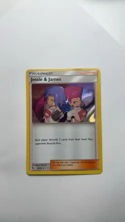Pokemon Jesse James Holo Rare Card 58/68 Hidden Fates Near Mint - Image 1
