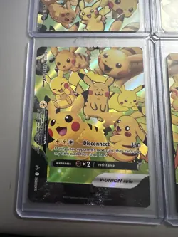 Pikachu V-Union - SWSH139-142 - Pokemon TCG: Celebrations Promo 4 Card Set - Image 4