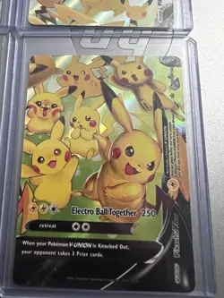 Pikachu V-Union - SWSH139-142 - Pokemon TCG: Celebrations Promo 4 Card Set - Image 5