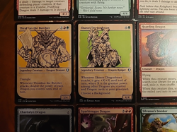 12x MTG Dragon Cards Thrakkus Showcase Red Green Lot Magic the Gathering LOOK!!! - Image 2