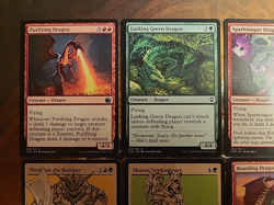 12x MTG Dragon Cards Thrakkus Showcase Red Green Lot Magic the Gathering LOOK!!! - Image 4