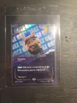 RARE TEEMO SCOUT PROMO CARD 197b/298 - RIFTBOUND LEAGUE OF LEGENDS TCG - Image 3