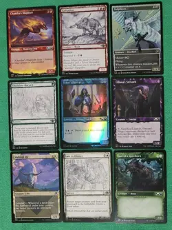 9x SHOWCASE & FOIL MTG Card Lot MH2 M21 Ikoria Magic the Gathering LOOK!! - Image 1