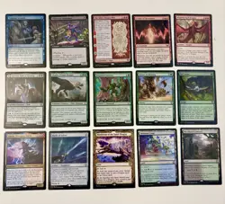 Magic The Gathering 15 Mixed Card Lot. Blade Of Selves, Training Grounds, NM - Image 1