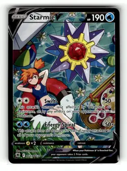 Pokemon TCG Starmie v Astral Radiance Holo Ultra Rare Card TG13/TG30 - Image 1