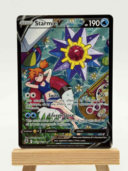 Pokemon TCG Starmie v Astral Radiance Holo Ultra Rare Card TG13/TG30 - Image 3