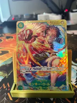 ONE PIECE Card Game Monkey D Luffy SEC Carrying on His Will OP13 118 japanese - Image 1