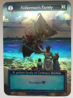 Fisherman’s Family Ordinary FOIL - Sorcery Contested Realm - Arthurian Legends - Image 1