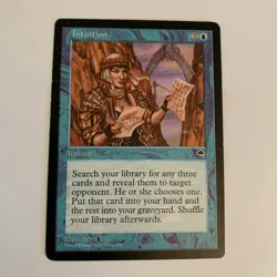 Magic The Gathering Intuition - Lightly Played - Image 1