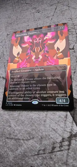 Roaming Throne (Borderless) - The Lost Caverns of Ixalan (LCI)NM Foil - Image 2