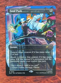Fatal Push 7020 | Near Mint | SLD Secret Lair Drop Magic MTG - Image 1