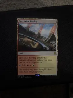 Spectator Seating Commander Legends MTG Magic the Gathering Near Mint Condition - Image 1